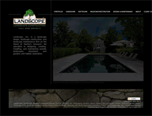 Tablet Screenshot of landscopeinc.com